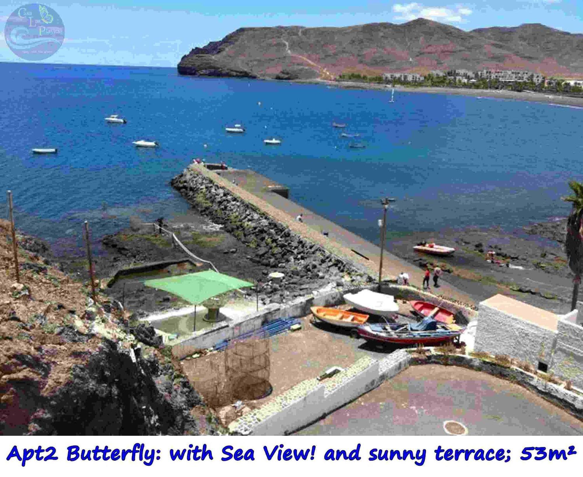 Casa Las Playitas -Clp- Best Sea View - In 1 Minute Ocean Las Playas Eksteriør billede